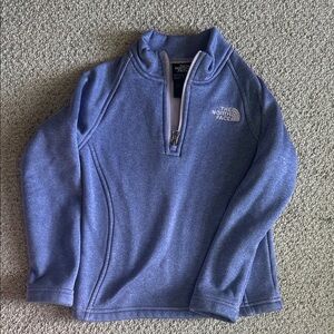 The North Face Kids Half-Zip Blue Fleece Jacket